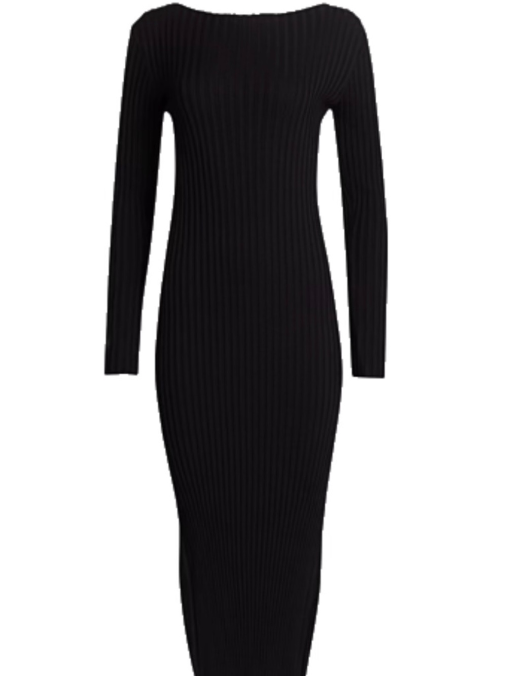 Toteme black sweater midi dress - Size M